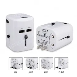 B2C hot sale Travel adapter KRUSB-WLG3334B
