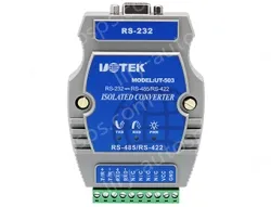 UOTEK Industrial RS-232 to RS-485/422 Converter with Isolation