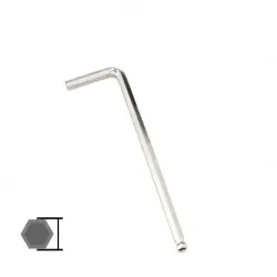 Nickel-plated extended ball head 4mm 5pcs