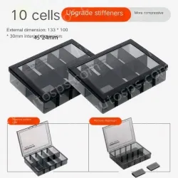 Two thickened material 12 grids, detachable - black black