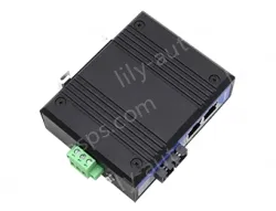 UOTEK 2 10/100/1000Base-T Ethernet ports and 1 1000Base- X optical port Network Fiber Optic Transceiver