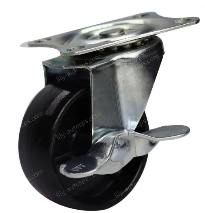 Wheels 2.5-inch universal brakes