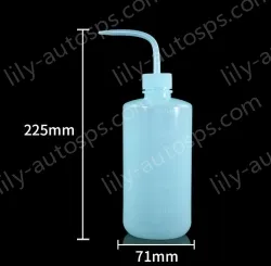 Plastic washing bottles 500ml (blue)