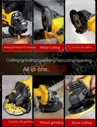Decoration 760W rear switch metal cutting and grinding