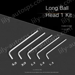 Nickel plating length [1.5+2+2.5+3+4mm] 1 set