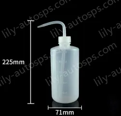 Plastic washing bottles 500ml (white)
