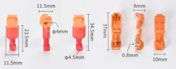 T71.5-2.5-T-type no-break wire terminal