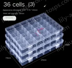 Shoot 1 shot 3 thickened material 36 grids