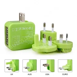 Newest pales travel adapter KRUSB-WLG3322B