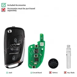 Xhorse XSMQB1EN VVDI Remote Control Key MQB VVDI remote key