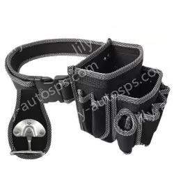 Waist bag + extra-thick waist belt + metal hanging