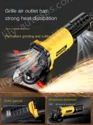 Industrial 850W rear switch metal cut