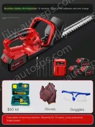 Industrial powerful single-edged 10-cell 5.0Ah two batteries and one charger