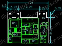 Small, safe isolated, regulated power supply switching power supply module 5V 1A