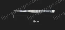 Stainless steel tweezers Straight round head (304 models) 18cm