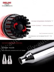 Welding torch + 1 heating core + 15 electrodes