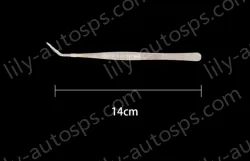 Stainless steel tweezers Straight tip (304 models) 16cm