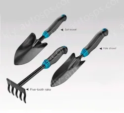 (Soil shovel + hole shovel + five-tooth harrow)