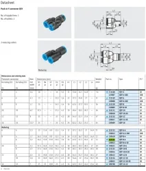 Push-in fitting QSY-8-6(FESTO)