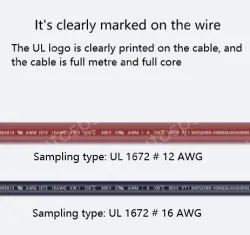 Transformer Cable 18AWG Brown