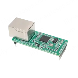 Low-cost serial-to-Ethernet module