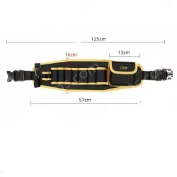 Yellow thickened tool belt bag partial bag