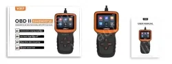 V317 Working voltage: 12-16V Automobile fault detector engine detection tool