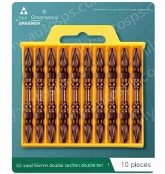 65mm double truncated double ten S2 10 pcs