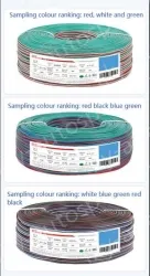 LED light connecting cable 18AWG*3 and (34/0.178TS)