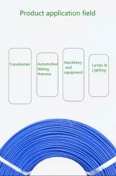 Transformer Cable 24AWG Brown