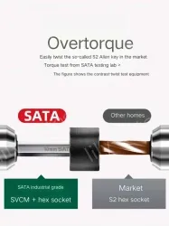 Short ball hex wrench 3.5mm 82108