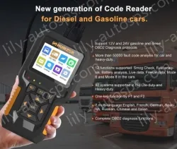 NexzCheck 601 Automotive and Truck OBD Reading Card