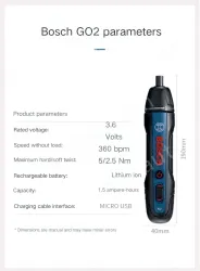 Bosch GO Gen II + 108 set