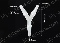 5.6mmY-shaped tee