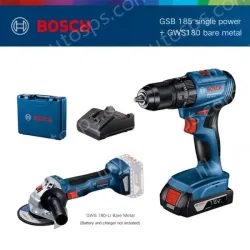 GSB 185-LI Single Electric + GWS180 Bare Metal (without charger and battery)