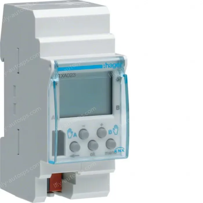 Weekly time switch 2 channels with DCF