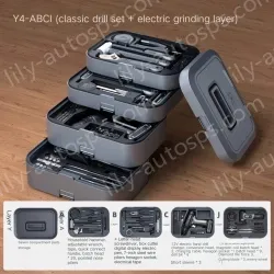 Y4-ABCJ Classic Drill Set + Grinding Layer