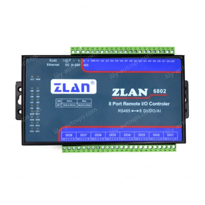 ZLAN6802 8 Channels IO Control Module
