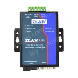 Level-type fiber-to-serial port