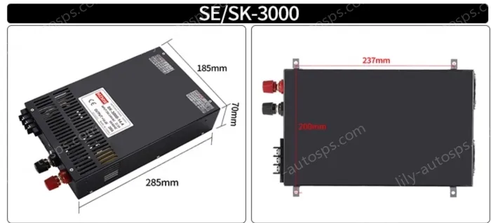High-power switching power supply 3000W 15V