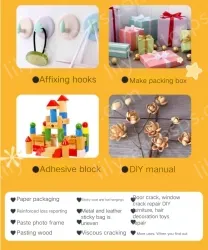 20W luxury glue gun + 10 glue sticks