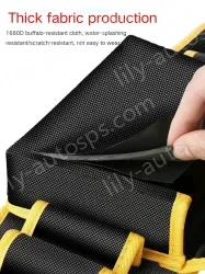 Double belt bag + built-in belt