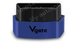 Black Vgate iCar3 wifi OBD Car Fault Diagnosis Tester supports Apple Android system