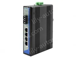 UOTEK 4 10/100Base-TX Ethernet ports and 1 100Base- FX optical port Network Fiber Optic Transceiver