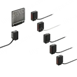 NPN output 40 to 300 mm Adjustable range Compact Photoelectric Sensor
