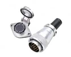 TQWS28-4 pole male plug