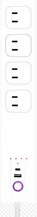 Smart power strip SM-306U-PA654