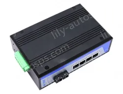 UOTEK 4-Port Gigabit Network Fiber Optic Transceiver